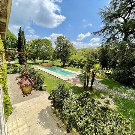 Feriehus Grande Maison Familiale Avec Piscine Chauffee, Wifi Et Parking A - Fr-1-653-284 Pranzac