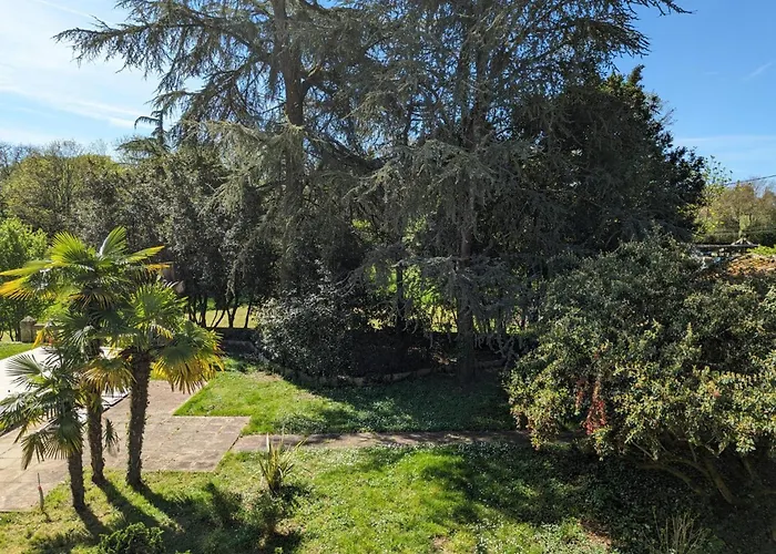 Grande Maison Familiale Avec Piscine Chauffée, Wifi Et Parking à - Fr-1-653-284 Pranzac